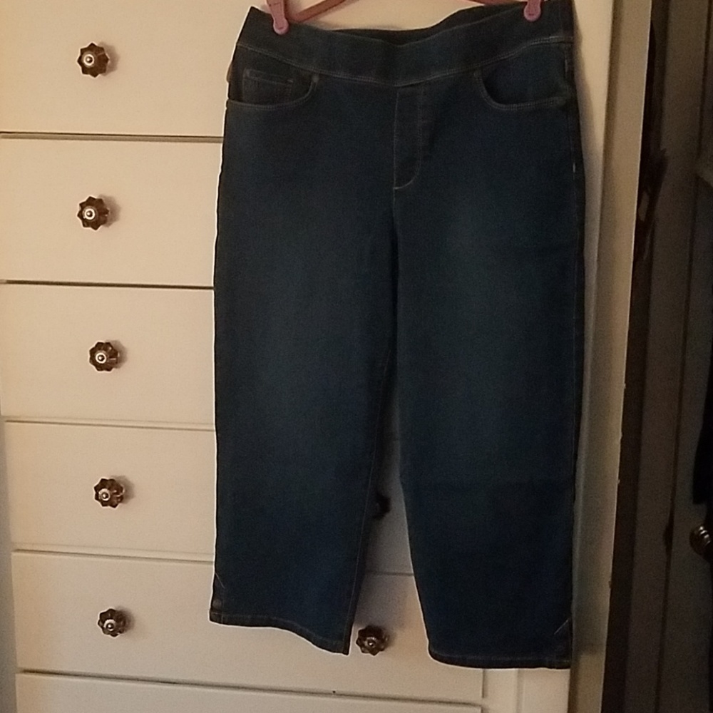 Gloria Vanderbilt capris Nwot.